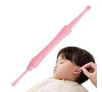 Outil d'élimination à double tête, peinture à deux têtes, nettoyant pour les oreilles des tout-petits | Nettoyeur d'oreille portable, outil d'élimination du cérome