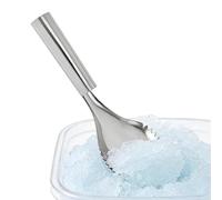 Outil d'élimination des de - 93 g de poids, grattoir à cuillère dentelée en acier inoxydable, coupe- manuel, domestique, fruits, légumes, papaye, coupe de c