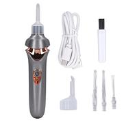 Outil D'élimination du Cérumen, Nettoyeur D'oreille avec Lumière LED, Cire D'oreille Sous Vide électrique, Kit D'élimination du Cérumen, Dissolvant de Cérumen Sûr et Confortable
