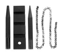 Outil démontage maillon de chaîne 3 Pièces Outils Multiusage de Réparation | Kit Brise-Chaîne Tronçonneuse Pour Poinçonnage et Assemblage, Projets Industriels, Ferme, Garage, Établi et