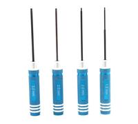 Outil DéMontage Rc Pour Pièces Universelles Voiture RC Tube En Fibre Carbone Écrou Hexagonal Outils RC Jeux Tournevis Pour Outils Démontage Voiture RC(Blue)