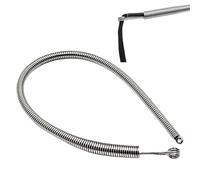 Outil d'enfilage flexible, enfile-cordon flexible, enfilage rapide, outil de tirage de corde flexible à ressort, outil multi-usage pour lacets décoratifs, élastiques et œillets