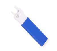 Outil d'enfile-aiguille pour la maison - 12 x 3 cm - Accessoire universel 9 à 16 trous - Accessoire de bricolage professionnel - Poignée en plastique compacte et durable pour projets de réparation