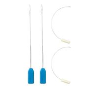 Outil d'enfile-aiguille pour surjeteuse - Inserteur d'aiguille, accessoire de filetage facile pour surjeteuse | Guide de filetage portable avec pointe fine, crochet de fil efficace pour le matériel de