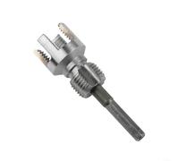 Outil d'enfile-tuyau d'eau pour tuyaux de 20 mm et 25 mm, filetage interne et externe avec matrice intégrée en métal pour projets de plomberie (20 mm)