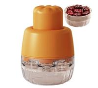 Outil dénoyauteur de cerises 7 en 1, outil portable pour dénoyauter les cerises, dénoyauteur léger de dattes rouges, outil à libération rapide pour la maison, la cuisine, parfait pour faire de la