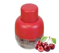 Outil dénoyauteur de cerises - Dénoyauteur de prunes à 8 trous, outil de dénoyautage à cerises multi-cerises, outil portable à pousser Fruit Pro, notre extracteur de noyaux de cerises est la solution