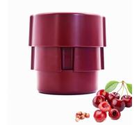 Outil dénoyauteur de cerises - Plusieurs cerises à la fois, extracteur de graines de cerises avec étui de rangement pour la cuisson, la confiture et la mise en conserve, extracteur de noyaux de