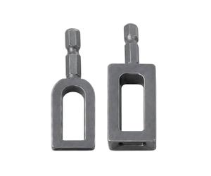 Outil d'enroulement de câble de forage, torsadeur de fil professionnel, connecteur de terminal automatique en acier robuste, rotation de fixation du conducteur