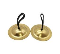 Outil d'enseignement de la musique - Ensemble de percussion en cuivre | Instruments d'éducation précoce - Chapeaux et combinaison en cuivre | Matériau en laiton de qualité scénique à trois échelles