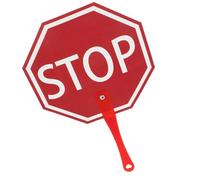 Outil d'enseignement en anglais double face Go/Staop avec poignée pour enfants âgés de 7 à 10 ans, aide pédagogique éducative interactive pour enfants