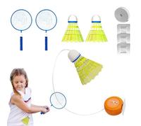 Outil d'entraînement de badminton, badminton | Badminton Trainer,Shuttlecock Rebonds réglables pratiquer un kit de swing à simple swing d'agilité pour adultes