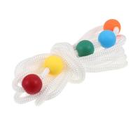 Outil D'entraînement Oculaire à 5 Perles en Silicone pour Vision | Exercice de Convergence, Perles Colorées à Distance Graduée, pour Muscles Oculaires et Binoculaire