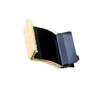 Outil d'entretien des cordes de violon antirouille en microfibre douce et composants métalliques