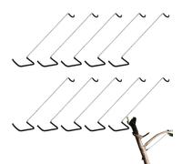 Outil d'épandage de branche d'arbre - Ensemble de support d'extracteur de branches d'arbre fruitier, 10 x dispositif de flexion des membres réglables avec manchon de protection, aide à la formation