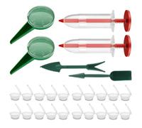 Outil d'épandeur de semis, outils de jardinage, jardinière manuelle avec design ergonomique et facile à utiliser pour carottes, radis, laitue ou légumes, 1 ensemble