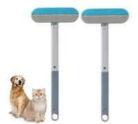 Outil d'épilation imaginaire pour animaux de compagnie, Brosse d'épilation multifonctionnelle, Canapé de meubles d'épilation de chat, tapis, vêtements et linge de lit (2pcs)