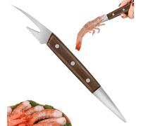 Outil d'épluchage de crevettes - Coupe-fruits de mer, ouvre-bouteille portable pour cuisine et préparation des aliments pour la maison, le chef commercial, les fruits de mer