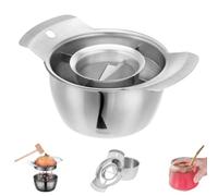 Outil d'épluchage de grenade en acier inoxydable 304, outil d'épluchage rapide de la grenade, avec bol et marteau en bois, comprend un cutter, pour la maison et la cuisine