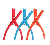 Outil d'épluchage d'écrevisses - 3 outils compacts pour enlever les queues d'écrevisses - Protège les ongles et garde les doigts propres - Parfait pour une utilisation quotidienne en famille, les