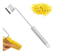 Outil d'épluchage d'épis de maïs, batteuse en acier inoxydable, dissolvant efficace grains for un usage domestique(1pcs)