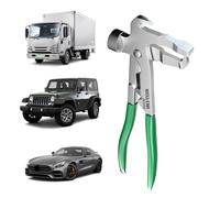 Outil d'équilibrage de roue, marteau d'équilibrage des pneus - Marteau coulissant de roue en acier au carbone | Pince à marteau automatique en acier au carbone Poignée ergonomique antidérapante pour