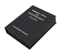 Outil d'évaluation complet Ishihara Livre de test de différence de couleur avec 38 plaques de test