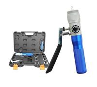 Outil d'évasement, Extenseur de tube hydraulique Tube en cuivre manuel à économie main-d'œuvre, aluminium Climatiseur Réfrigérateur Outil réfrigération Cintra(10-42mm+large cutter+reamer)