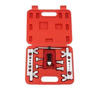 Outil d'évasement manuel de 3 à 19 mm avec 4 têtes pour tubes en cuivre, laiton et aluminium, ensemble en alliage d'acier pour réparation de réfrigérateur AC