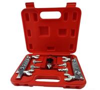 Outil d'évasement manuel métrique de 3 à 16 mm pour tubes en cuivre et aluminium avec 4 têtes, alésoir, mandrins - Extenseur en alliage d'acier pour réfrigérateur AC