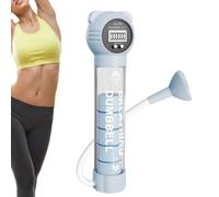 Outil d'exercice à la respiration, entraîneur de résistance respiratoire, 9.06x1.97 pouce d'équipement multifonctionnel portable, conception d'intensité réglable, kit de fitness pour les femmes, les h