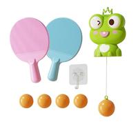 Outil d'exercice - Appareil d'entraînement réglable, kit d'exercice de porte, jeu d'activité du parent, entraîneur avec raquette et balles | Exercice extérieur extérieur pour pour