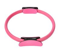 Outil d'exercice de Cercle de Remise en Forme D'anneau de Yoga pour Tonifier Les Muscles, pour L'entraînement à Domicile-matériau en Fiber de Verre (Pink)