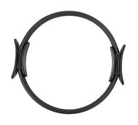 Outil d'exercice de Cercle de Remise en Forme D'anneau de Yoga pour Tonifier Les Muscles, pour L'entraînement à Domicile-matériau en Fiber de Verre (Black)