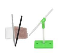 Outil d'expérimentation de physique - Kit de tiges de friction électrostatiques - Ensemble d'expériences d'électrification pour la recherche en physique, laboratoire de physique, kits de tiges