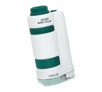 Outil d'exploration scientifique pour enfants - Instrument portable - Grossissement 60x 180x - Avec accessoires éducatifs - Substance ABS sûre pour les jeunes apprenants - Manuel de découverte