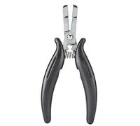 Outil D'extension de Cheveux, Pinces pour Micro Anneaux Perles, Pinces D'extension de Cheveux pour Micro Anneaux Perles Outil D'extension de Cheveux Professionnel Noir
