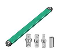 Outil d'extension de clé à molette, jeu de clés dynamométriques pour vélo, extension manuelle réglable, clé d'extension universelle avec outils à main en acier au carbone pour les charges