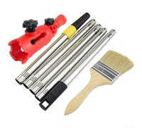 Outil d'extension de rouleau de peinture réglable avec clip de 39 mm, support de brosse rotatif à 180 degrés pour les zones difficiles à atteindre, compatible avec les tiges d'extension pour peinture