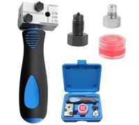 Outil D'extension de Tuyau 3/16" Outil D'Évasement Manuel 4,75 mm Outils D'Évasement de Tuyaux de Freins Évaseurs Universels pour Conduites de Frein pour Systèmes de Climatisation, Câbles de Véhicule