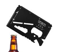 Outil d'extérieur - Carte multifonctionnelle, accessoire | Lame en acier inoxydable survie randonnée Camping alpinisme sac à dos d'urgence