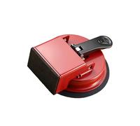 Outil d'extraction antidérapant pour espaces de sol 80 kg 120 mm Rouge | Capacité antidérapante de 80 kg pour l'alignement et la fixation de la planche, design d'absorption des chocs