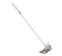 Outil d'Extraction d'- 4 Dents pour Jardinage Plantation et Creusage | Extracteur De Mauvaises s En Acier Inoxydable,Pour Pelouse Arrière-Cour Ferme Potager Chardon Jardiniers Adultes et Personnes Âgé