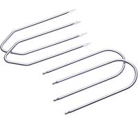 Outil D'Extraction De Autoradio Principales Din Clés D'Extraction Compatible Avec Fiat 500, Brava, 1.5, Siena, Idea, Palio, Mk3, Panda Punto,Qubo,Sedici,Stilo, Strada,Tipo, Ulysse (4Pcs)[X279]
