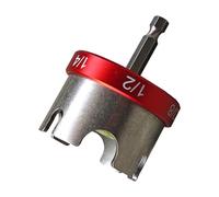 Outil d'extraction de boulons de 1/4", 3/8", 1/2", accessoire de perceuse à douille pour démontage rapide