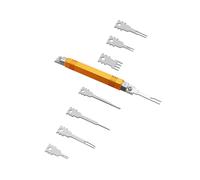 Outil D'Extraction de Broches de Borne Détachables à Double Tête pour Connecteurs AMP Metri Pack et Réparation de Moteurs.