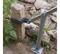 Outil d'extraction de poteau d'arbre à haut effet de levier, outil de retrait de forme de béton réglable pour poteaux en acier et bambou, équipement extracteur efficace