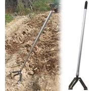 Outil d'extraction de Racines à Fort Effet de Levier, Outil d'extraction de Jeunes Arbres et d'arbustes sans Effort, avec désherbeur à Long Manche