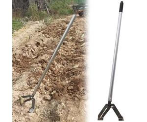 Outil d'extraction de Racines à Fort Effet de Levier, Outil d'extraction de Jeunes Arbres et d'arbustes sans Effort, avec désherbeur à Long Manche