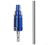 Outil d'extraction de tuyau et de valve cassé, élimine les boulons de robinet rouillés et les vannes d'angle 1/2", 3/4", 1", acier trempé double puissance pour perceuse électrique et manuelle